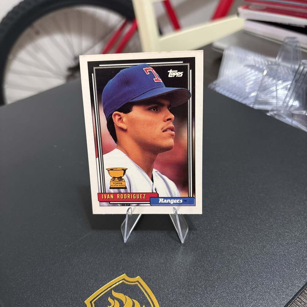 1992 Topps Ivan Rodriguez All-Star Rookie Gold Cup #78